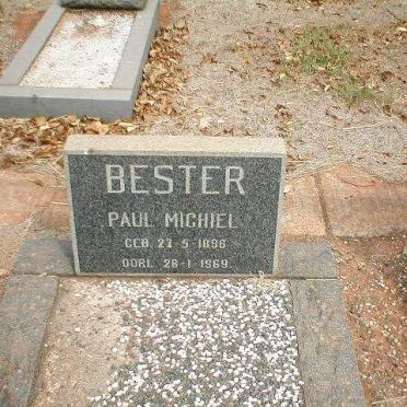 BESTER Paul Michiel 1896-1969