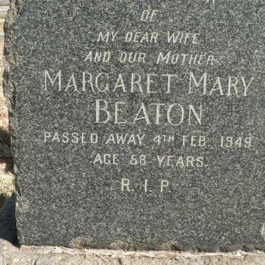 BEATON Margaret Mary -1949