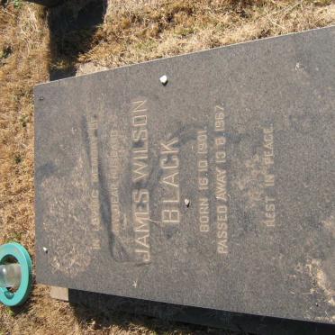 BLACK James Wilson 1901-1967