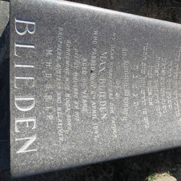 BLIEDEN Max -1947