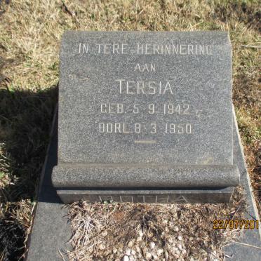 BOTHA Tersia 1942-1950