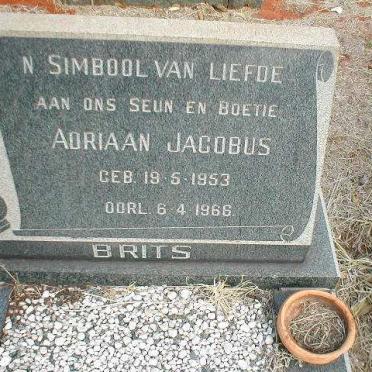 BRITS Adriaan Jacobus 1953-1966