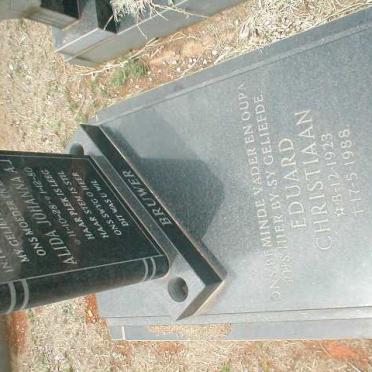 BRUWER Eduard Christiaan 1923-1988 &amp; Alida Johanna A.J. 1928-1980