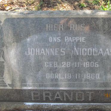 BRANDT Johannes Nicolaas 1905-1960