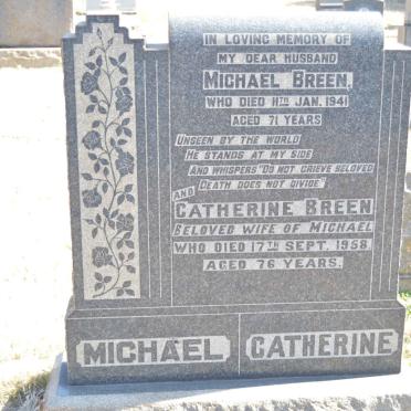 BREEN Michael -1941 &amp; Catherine -1958