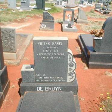 BRUYN Pieter Sarel, de 1906-1972