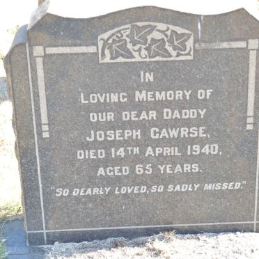 CAWRSE Joseph -1940
