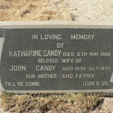 CANDY John -1972 &amp; Katharine -1966