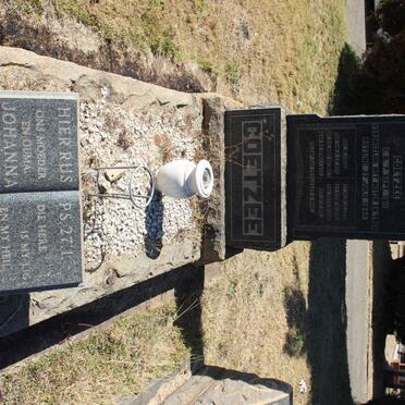 COETZEE Dirk Jacobus 1911-1940 :: MERTSCH Johanna 1919-1987