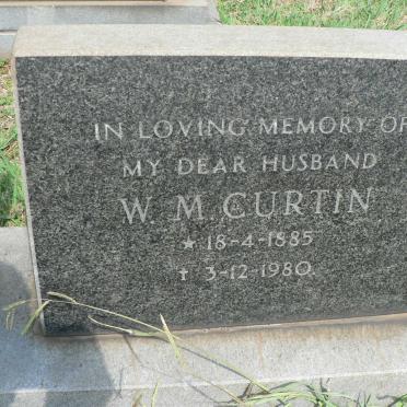 CURTIN W.M. 1885-1980