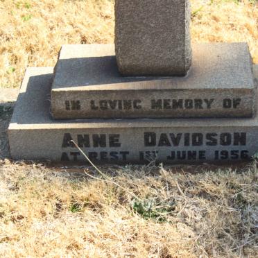 DAVIDSON Anne -1956