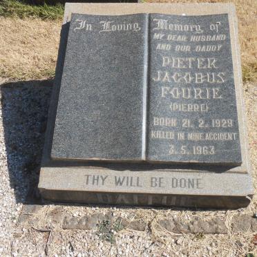 DAFFUE Pieter Jacobus Fourie 1929-1963