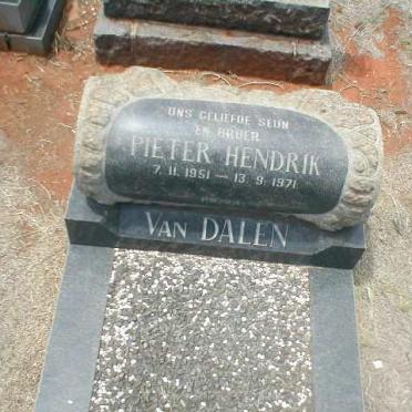 DALEN Pieter Hendrik, van 1951-1971