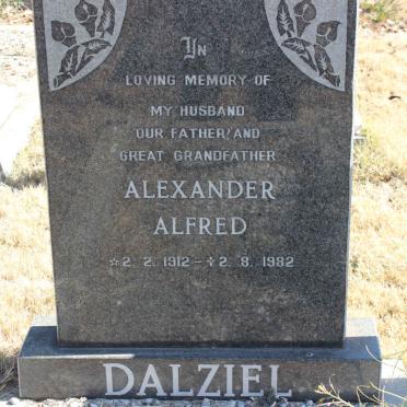 DALZIEL Alexander Alfred 1912-1982