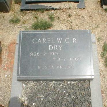 DRY Carel W.G.R. 1901-1969