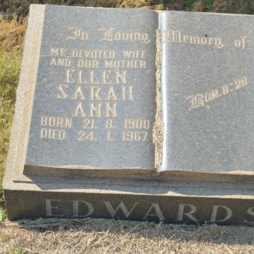 EDWARDS Ellen Sarah Ann 1900-1967