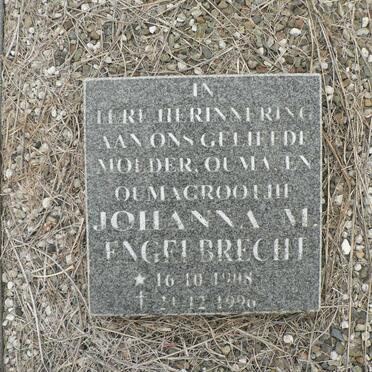ENGELBRECHT Johanna M. 1908-1996