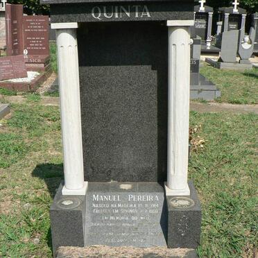 QUINTA Manuel Pereira 1914-1980