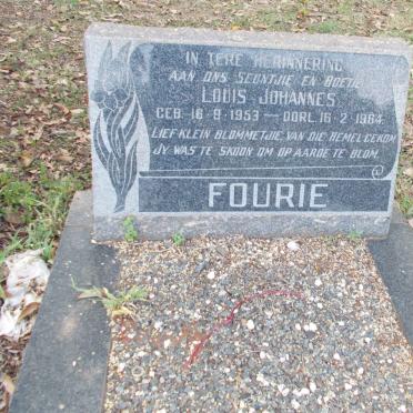 FOURIE Louis Johannes 1953-1964