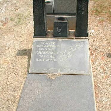 FARRELL Joseph M. 1921-1941