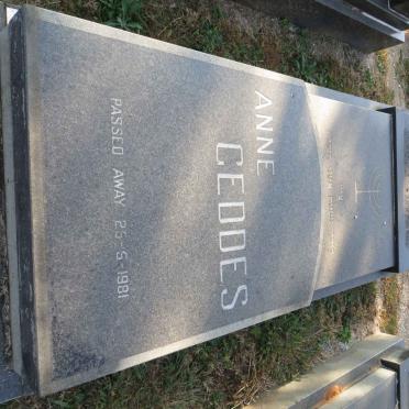 GEDDES Anne -1981