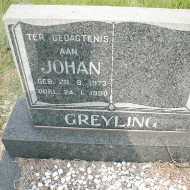 GREYLING Johan 1973-1990