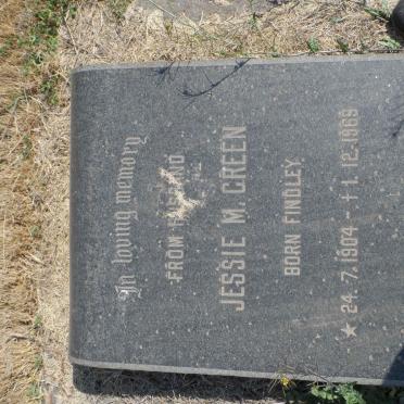 GREEN Jessie M. nee FINDLEY 1904-1969