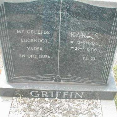 GRIFFIN Karl S. 1906-1979