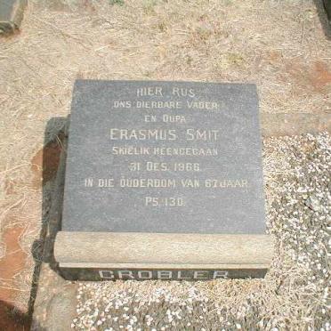 GROBLER Erasmus Smit -1966 &amp; Johanna Catharina STRYDOM -1952
