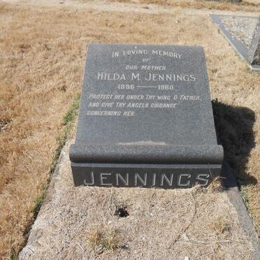 JENNINGS Hilda M. 1896-1960