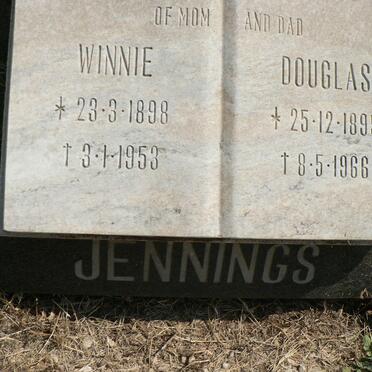 JENNINGS Douglas 1895-1966 &amp; Winnie 1898-1953