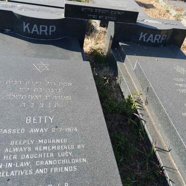 KARP Silem -1964 &amp; Betty -1974