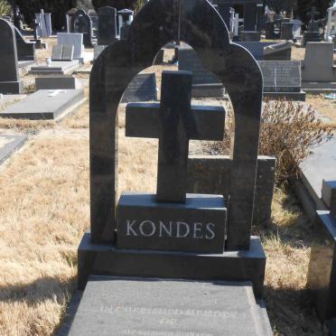 KONDES Angelo Peter 1933-1988