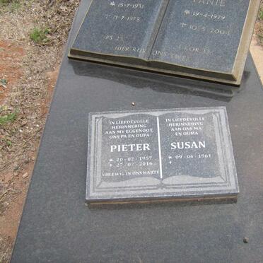 KRUGER Pieter 1957-2016 &amp; Susan 1961-