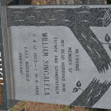 MASUKU William Singalela 1929-1999