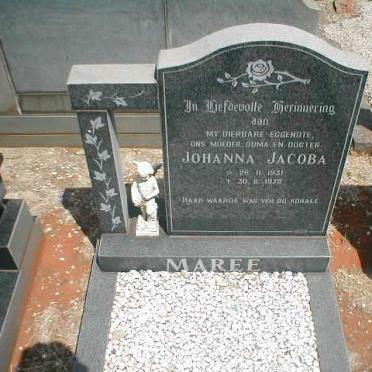 MAREE Johanna Jacoba 1931-1979