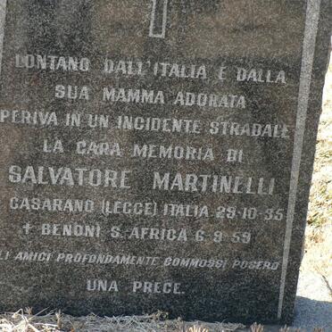 MARTINELLI Salvatore 1935-1959
