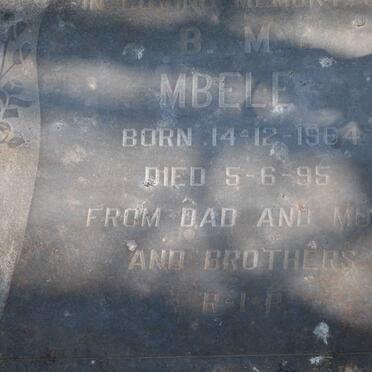 MBELE B.M. 1964-1995