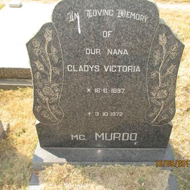 McMURDO Gladys Victoria 1897-1972
