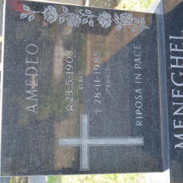 MENEGHEL Amedeo 1903-1985