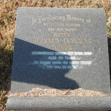 MEYER Bernard Doulgas 19??