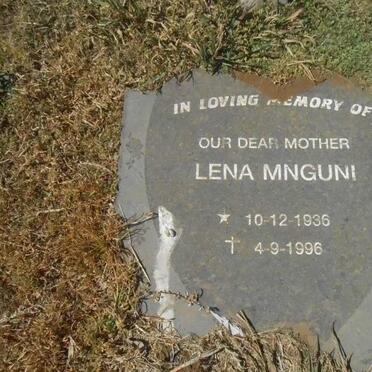 MNGUNI Lena 1936-1996