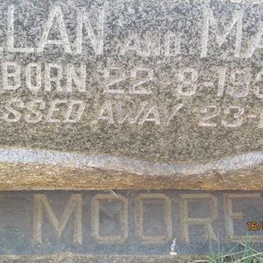 MOORE John Kenneth 1933-1952