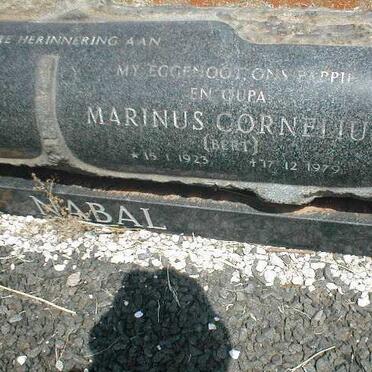 NABAL Marinus Cornelius 1923-1979