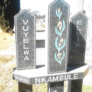 NKAMBULE Yuyelwa Elsie 1927-1997 