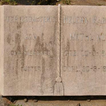 NOTHLING Helena Rabie 1917-1962