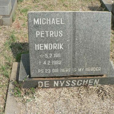 NYSSCHEN Michael Petrus Hendrik, de 1911-1982