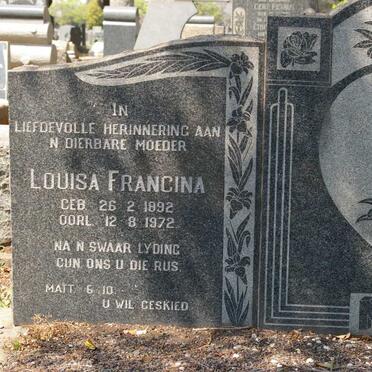 NELL Louisa Francina 1892-1972