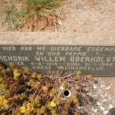 OBERHOLSTER Hendrik Willem 1914-1946