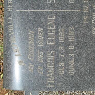 PUREN Francois Eugene 1893-1963 &amp;  Susanna Maria 1905-1999